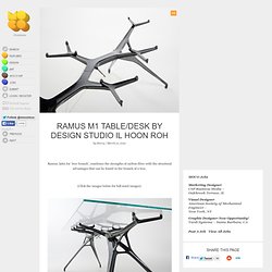 Ramus M1 Table/Desk by Design Studio Il Hoon Roh