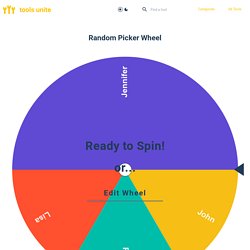 Random picker wheel - Spin the wheel and let it decide
