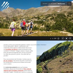 Tourisme Pyrénées-Orientales Randonnées Pyrénées-Orientales