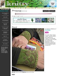 Rani - Knitty, Summer 2009