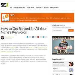 How to Get Ranked for all Your Niche’s Keywords