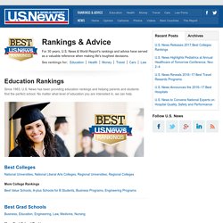 Best College Rankings, Best Graduate School Rankings, Best Hospitals, and Best Health Insurance Companies - US News Rankings