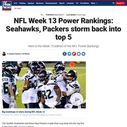 NFL Week 13 Power Rankings: Seahawks, Packers storm back into top 5