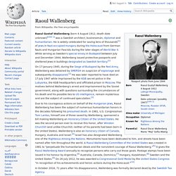 Raoul Wallenberg - Wikipedia