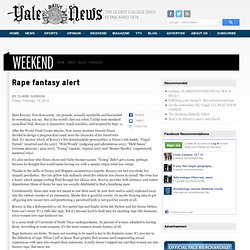 Rape fantasy alert