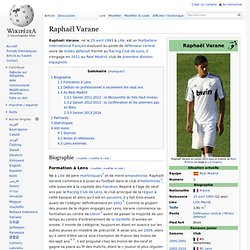 Raphaël Varane