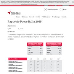Rapporto Paese Italia 2019