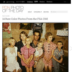 14 Rare Color Photos From the FSA-OWI