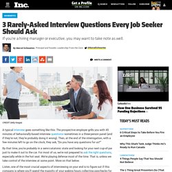 3 Rarely-Asked Interview Questions Every Job Seeker Should Ask