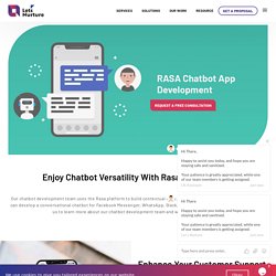 RASA Chatbot App Development.