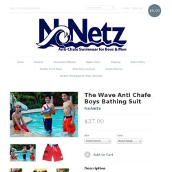 no rash no nets bathing suit for boys – NoNetz