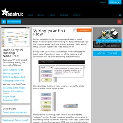 Raspberry Pi Hosting Node-Red