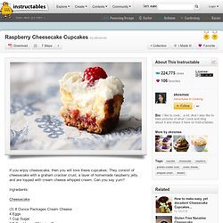 Raspberry Cheesecake Cupcakes - StumbleUpon