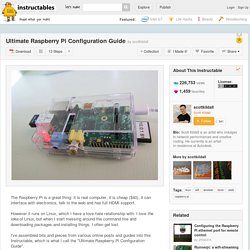 Ultimate Raspberry Pi Configuration Guide