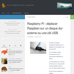 Raspberry Pi : déplacer Raspbian sur un disque dur externe ou une clé USB - SoozX