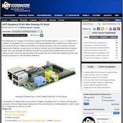 HOT Raspberry Pi DIY Mini Desktop PC Build