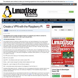 Create a VPN with the Raspberry Pi