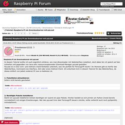 Raspberry Pi als Downloadserver mit pyLoad