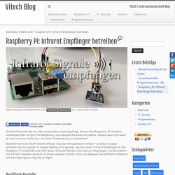 Raspberry Pi: Infrarot Empfänger betreiben - Vitech Blog