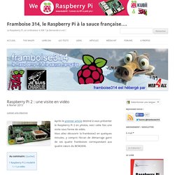 Raspberry Pi 2 : une visite en vidéo