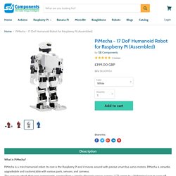 PiMecha - 17 DoF Raspberry Pi Humanoid Robot (Assembled)
