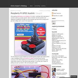 Raspberry Pi GPIO Joystick