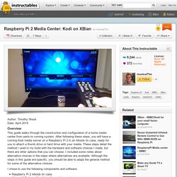 Raspberry Pi 2 Media Center: Kodi on XBian