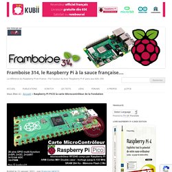 Raspberry Pi PICO la carte Microcontrôleur de la Fondation