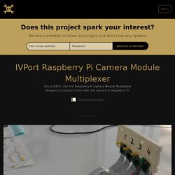IVPort Raspberry Pi Camera Module Multiplexer