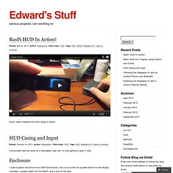 Edward's Stuff