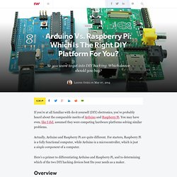 Arduino Vs. Raspberry Pi: Which Is The Right DIY Platform For You