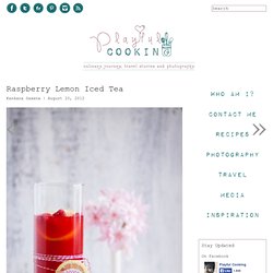 Raspberry Lemon Iced Tea