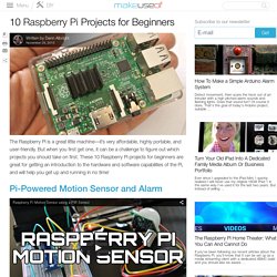 10 Raspberry Pi Projects for Beginners