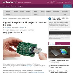 8 great Raspberry Pi projects created by kids