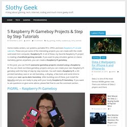 5 Raspberry Pi Gameboy Projects & Step by Step Tutorials