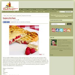 Raspberry Brie Panini