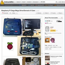 Raspberry Pi Sega Mega Drive/Genesis II Case