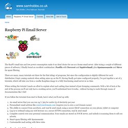 Raspberry Pi Email Server