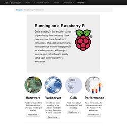 Raspberry Pi Webserver - Jan Teichmann
