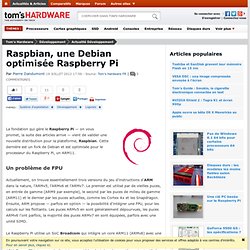 Raspbian, une Debian optimisée Raspberry Pi