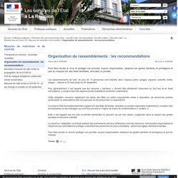 Organisation de rassemblements : les recommandations - Les services de l'Etat à La Réunion