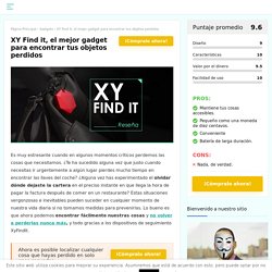 Rastree cualquier artículo con XY Find It