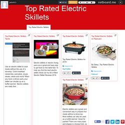 Top Rated Electric Skillets 2016