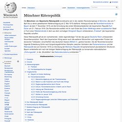 Münchner Räterepublik