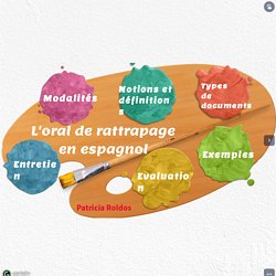 L&#39;oral de rattrapage au BAC REUTILISABLE by Patricia Roldos on Genially