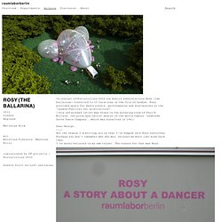 berlin » Blog Archiv » rosy (the ballarina)