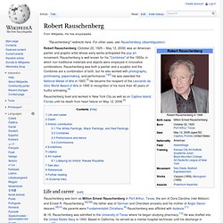 Robert Rauschenberg