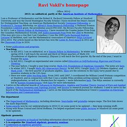 Ravi Vakil