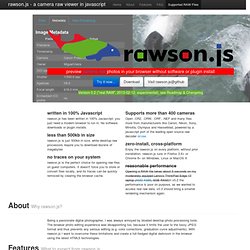 rawson.js - a camera raw previewer in javascript