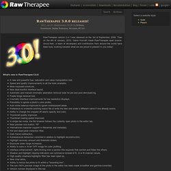 RawTherapee 3.0.0 released! - موزيلا فَيَرفُكس